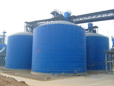 新建水泥钢板库改造