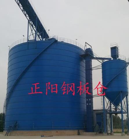 新建大型矿粉钢板库